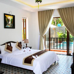 Отель Rural Scene Villa 3* Улучшенный номер с различными типами кроватей фото 6