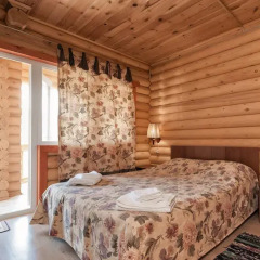 Эко-отель Озеро Дивное 3* Стандартный номер с двуспальной кроватью фото 4