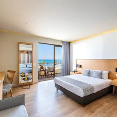 Отель Stella Palace Resort & Spa 5* Улучшенный номер с различными типами кроватей фото 5