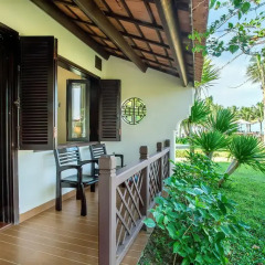 Отель Agribank Hoi An Beach Resort 3* Номер Делюкс с различными типами кроватей фото 12