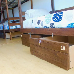 Douro Surf Hostel Кровать в общем номере с двухъярусной кроватью фото 15