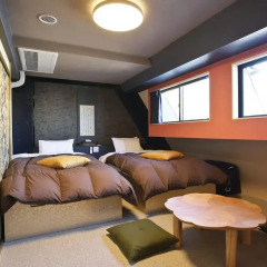 SAMURAIS HOSTEL Ikebukuro Стандартный семейный номер с двуспальной кроватью фото 3