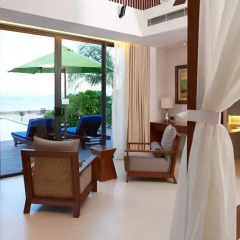Отель Sunrise Premium Resort Hoi An 5* Вилла с различными типами кроватей фото 5