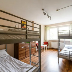 Hostel Krokodyl Кровать в общем номере фото 7