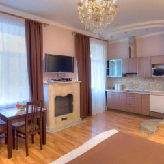 Гостиница KievInn 2* Студия с различными типами кроватей фото 18
