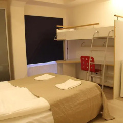 Arkadia Hotel & Hostel Стандартный семейный номер с двуспальной кроватью фото 2