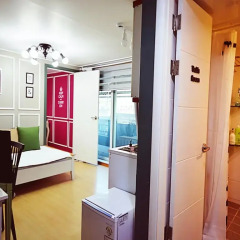 Отель Han River Guesthouse 2* Студия с различными типами кроватей фото 11