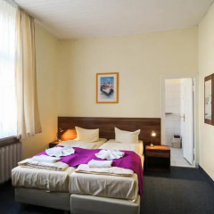 Отель Hotelpension Margrit 2* Стандартный номер с двуспальной кроватью фото 8