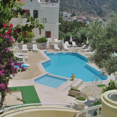 Villa Diana Турция, Калкан - отзывы, цены и фото номеров - забронировать отель Villa Diana онлайн бассейн