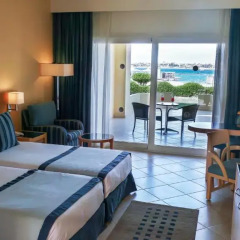 Отель Cleopatra Luxury Resort Makadi Bay 5* Стандартный номер с различными типами кроватей фото 6