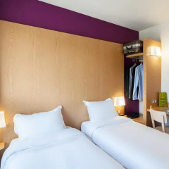 Отель B&B Hôtel Paris Romainville Noisy le Sec 2* Стандартный номер с 2 отдельными кроватями фото 2
