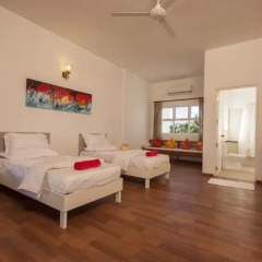 Отель Amra Palace 4* Улучшенный номер с различными типами кроватей фото 4