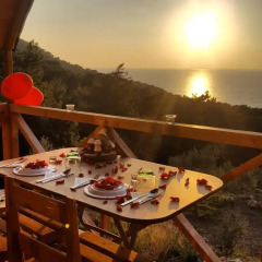 Seaview Faralya Butik Hotel Номер Делюкс с различными типами кроватей фото 22