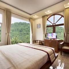 Phu Quoc Blue Hotel 2* Стандартный номер с двуспальной кроватью фото 5