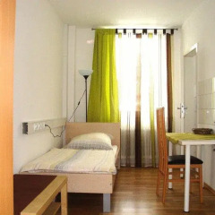 Hotel Komet 2* Стандартный номер с двуспальной кроватью (общая ванная комната) фото 3
