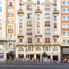 Отель Hostal Gran Via 63 Rooms 3* Стандартный номер с 2 отдельными кроватями фото 3