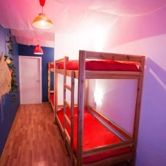 Хостел Фрегат Кровать в общем номере с двухъярусной кроватью фото 5