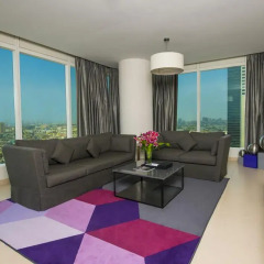 Отель Nassima Tower Hotel Apartments ОАЭ, Дубай - отзывы, цены и фото номеров - забронировать отель Nassima Tower Hotel Apartments онлайн комната для гостей фото 5