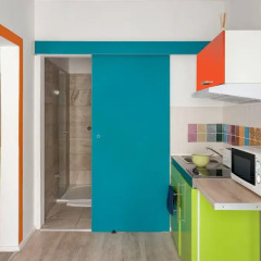 Отель Amber Gardenview Studios Студия с различными типами кроватей фото 3