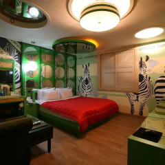 Haeundae Grimm Hotel 2* Номер Делюкс с различными типами кроватей фото 19