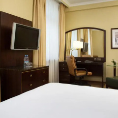 Гостиница Hilton Москва Ленинградская 5* Представительский номер с различными типами кроватей фото 12