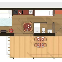 Отель Cocoon Eco Design Lodges интерьер отеля