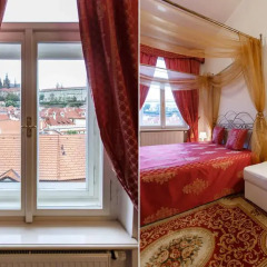 Апартаменты Wallenstein Garden Apartments Прага комната для гостей фото 3