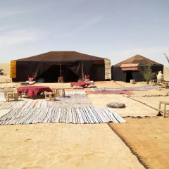 Отель Bivouac Le Ciel Bleu Марокко, Мерзуга - отзывы, цены и фото номеров - забронировать отель Bivouac Le Ciel Bleu онлайн пляж