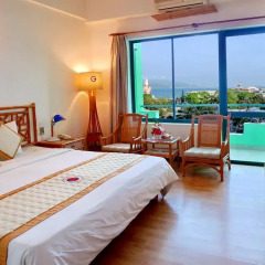 Green Hotel Nha Trang 3* Улучшенный номер с различными типами кроватей фото 14