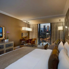 Отель Marina Bay Sands 5* Номер Премьер с различными типами кроватей фото 3