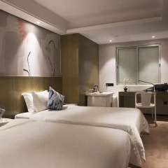 Paco Hotel Guangzhou Gangding Metro Branch 4* Улучшенный номер с 2 отдельными кроватями