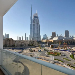 Апартаменты One Perfect Stay Studio Burj Al Nujoom Студия Делюкс с различными типами кроватей фото 11