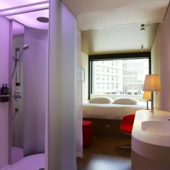 Отель citizenM London Bankside 4* Стандартный номер с различными типами кроватей фото 3