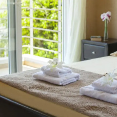 Отель Beachfront villa Del Mare Кипр, Протарас - отзывы, цены и фото номеров - забронировать отель Beachfront villa Del Mare онлайн комната для гостей фото 2