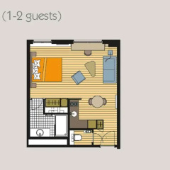 Отель Residence La Source Студия фото 20