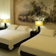 Hotel Puerta de San Antonio 3* Стандартный номер с 2 отдельными кроватями фото 8