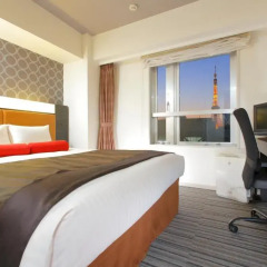 Hotel MyStays Hamamatsucho 2* Улучшенный номер с различными типами кроватей фото 5