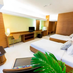 Апартаменты Laemtong Serviced Apartment Улучшенная студия с 2 отдельными кроватями фото 3