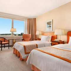Отель Hilton Helsinki Strand 4* Стандартный номер с 2 отдельными кроватями фото 9
