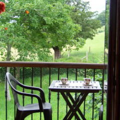 Отель B&B El Jardin de Aes балкон