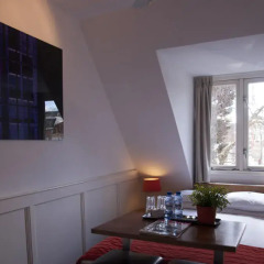 Lange Jan Hotel 2* Номер с общей ванной комнатой с различными типами кроватей (общая ванная комната) фото 2