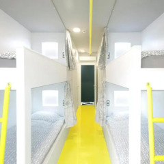Hostel 63 Кровать в мужском общем номере с двухъярусной кроватью