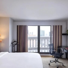 Отель lebua at State Tower 5* Люкс с двуспальной кроватью фото 2