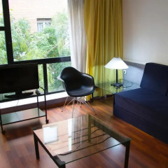 Отель Apartamentos Descartes Барселона комната для гостей фото 4