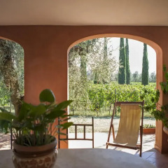 Отель Agriturismo Tra gli Ulivi Кастаньето-Кардуччи бассейн