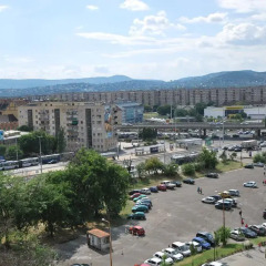 Апартаменты Arpad Bridge Apartments парковка