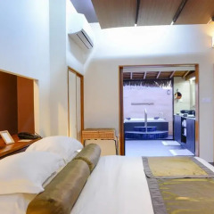 Отель Adaaran Prestige Vadoo 5* Вилла с различными типами кроватей фото 17