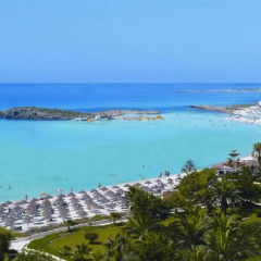 Nissiana Hotel & Bungalows пляж