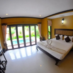 Отель Baan Khao Hua Jook 3* Вилла с различными типами кроватей фото 4