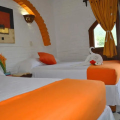 Hotel Hacienda de Vallarta Centro 3* Стандартный номер с различными типами кроватей фото 5